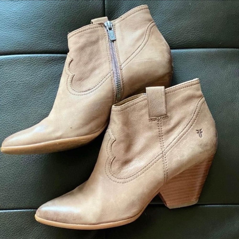 FRYE Western Bootie